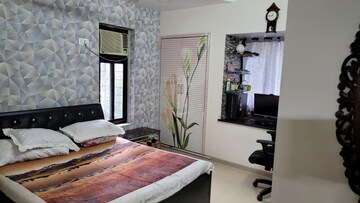 Kitchen in 3 BHK Apartment at Soham Garden, Manpada – for Rent