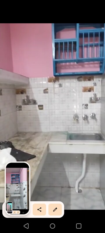 Kitchen in 1 RK Independent House at Sector 28 – for Rent