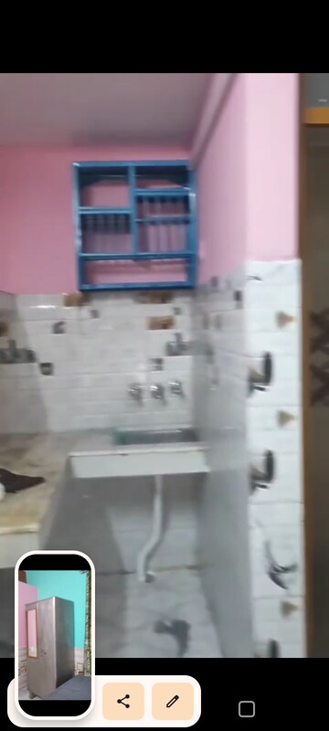 Kitchen in 1 RK Independent House at Sector 28 – for Rent