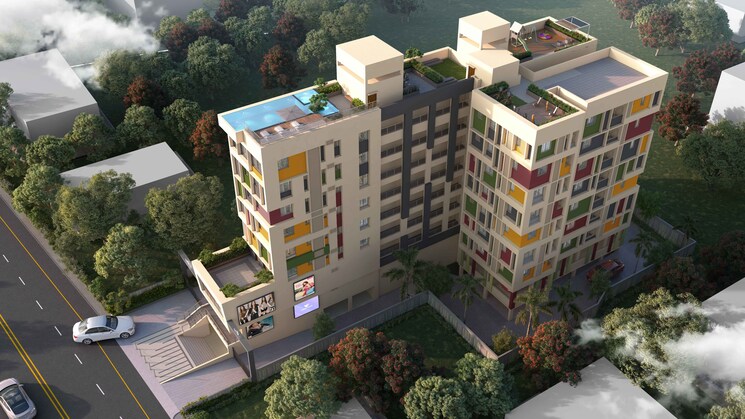 Exterior View, matigara 3 Bedroom 1758 Sq.Ft. Apartment In Matigara Siliguri 9198182