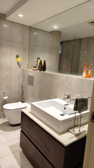 Bathroom in 3.5 BHK Apartment at Panchshil One North, Magarpatta City – for Sale