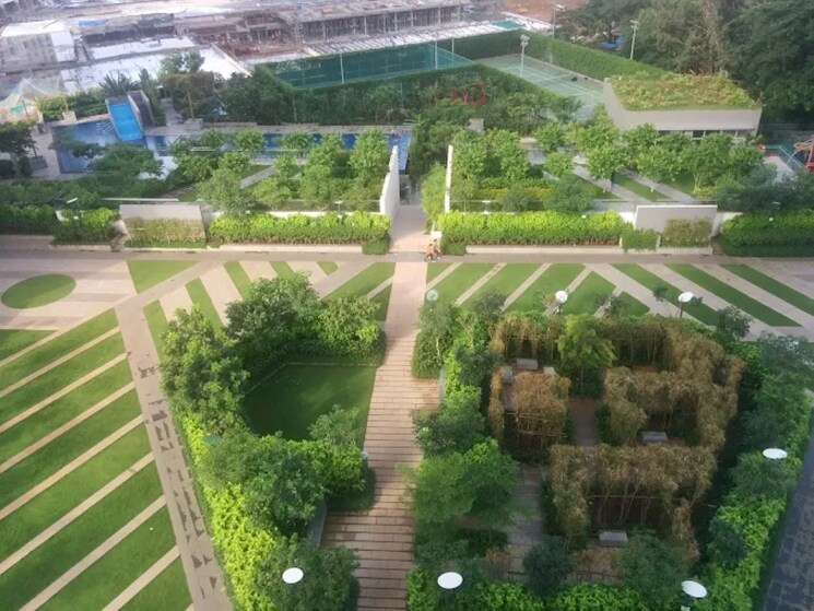 Garden, oberoi-exquisite-goregaon 3 Bedroom 1820 Sq.Ft. Apartment In Goregaon East Mumbai 9198223