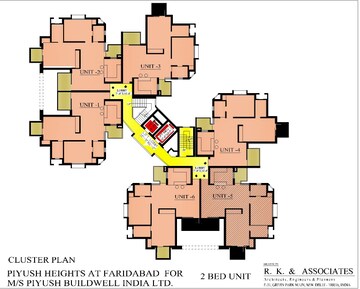 Master Plan in 2 BHK Apartment at Piyush Heights, Sector 89 – for Rent