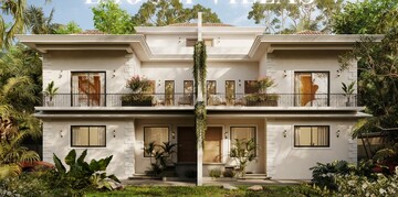 Balcony in 3 BHK Villa at Nachinola – for Sale