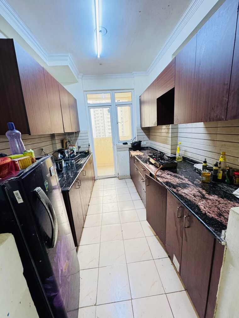 Kitchen, aims-golf-city 2.5 Bedroom 1150 Sq.Ft. Apartment In Sector 75 Noida 9198295