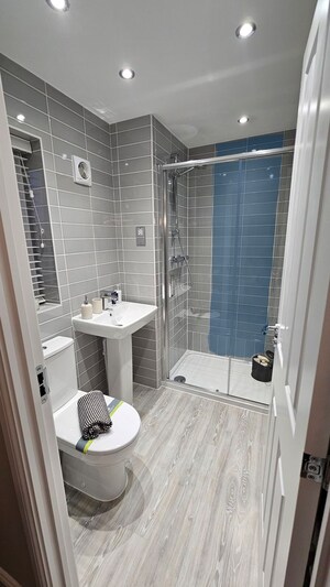 Bathroom in 3.5 BHK Villa at Marsur – for Sale