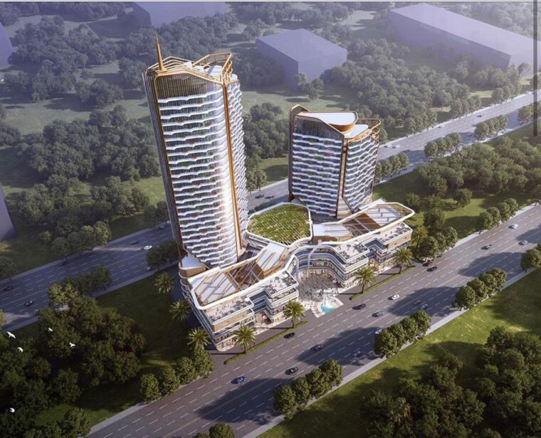 Exterior View, migsun-alpha-central Commercial Office Space 550 Sq.Ft. In Alpha Ii Greater Noida Greater Noida 9198338