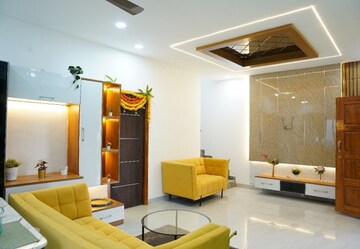 Living Room in 3 BHK Villa at Praneeta Singapur Town, Shankarpalli – for Sale