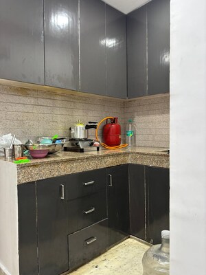Kitchen in 1 BHK Builder Floor at Malviya Nagar – for Sale