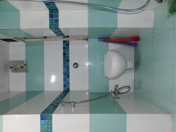 Bathroom in 2 BHK Apartment at Shiv Sagar Nilkanth CHS, Dadar West – for Rent