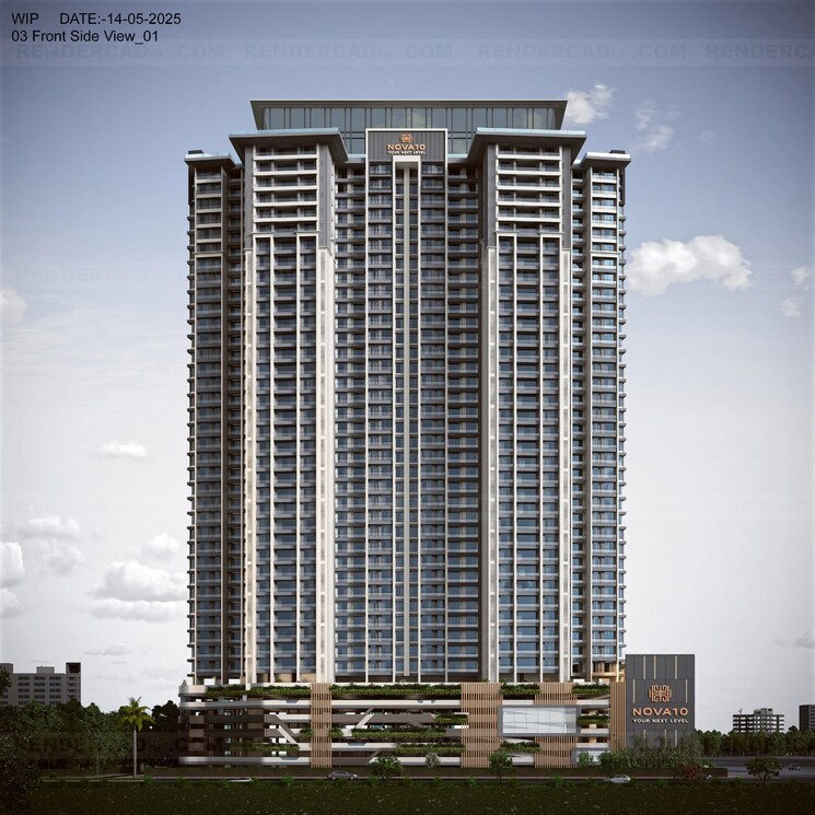 Exterior View, nova-10-elegance 3 Bedroom 1230 Sq.Ft. Apartment In Kharghar Sector 37 Navi Mumbai 9198381