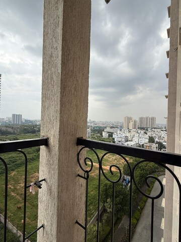 Balcony in 1 BHK Apartment at Prestige Song Of The South, Yelenahalli – for Rent