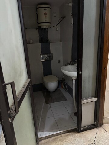 Bathroom in 2 BHK Builder Floor at Malviya Nagar – for Rent