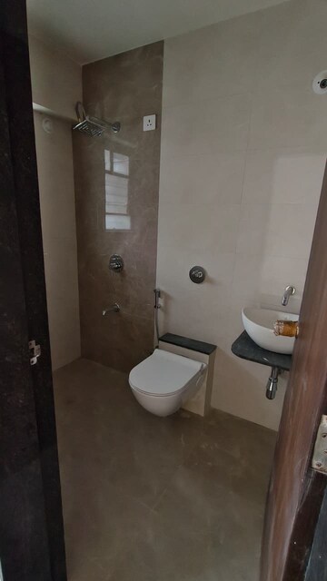Bathroom in 2 BHK Apartment at Wadgaon Sheri – for Rent