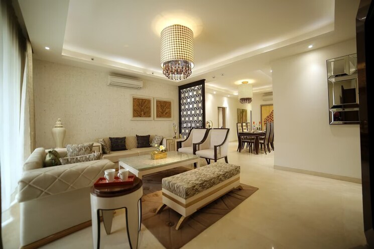 Living Room, m3m-merlin 3 Bedroom 2408 Sq.Ft. Apartment In Sector 67 Gurgaon 9198382