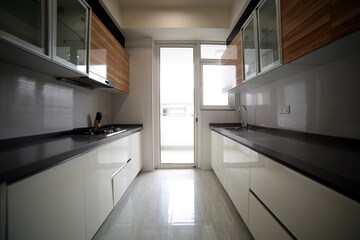 Kitchen in 3 BHK Apartment at M3M Merlin, Sector 67 – for Sale