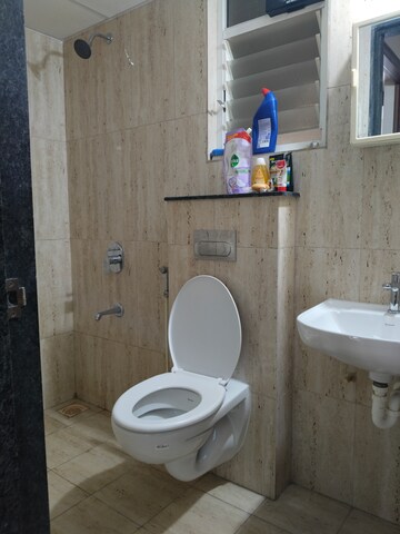 Bathroom in 2 BHK Apartment at Kolte Patil Life Republic 16th Avenue Arezo, Hinjewadi – for Rent