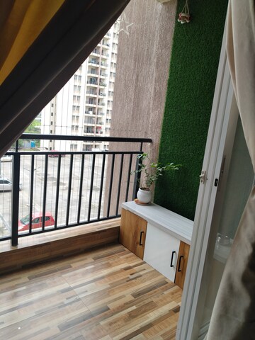 Balcony in 2 BHK Apartment at Kolte Patil Life Republic 16th Avenue Arezo, Hinjewadi – for Rent