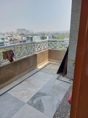 Balcony in 3 BHK Apartment at Sector 18 Dwarka – for Rent