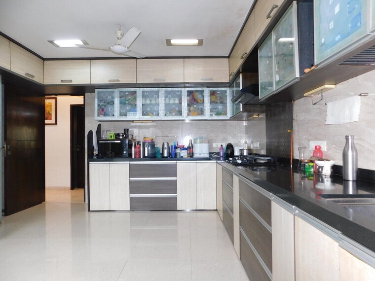 Kitchen, nahar-amrit-shakti 4 Bedroom 1920 Sq.Ft. Apartment In Chandivali Mumbai 9198480