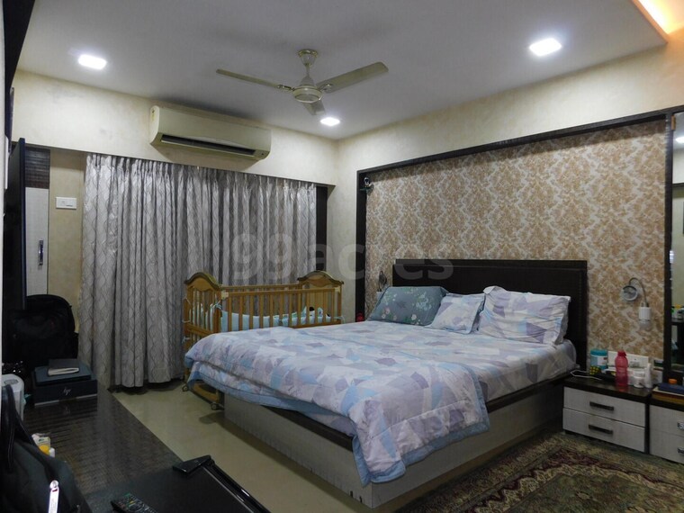 Bedroom, nahar-amrit-shakti 4 Bedroom 1920 Sq.Ft. Apartment In Chandivali Mumbai 9198480