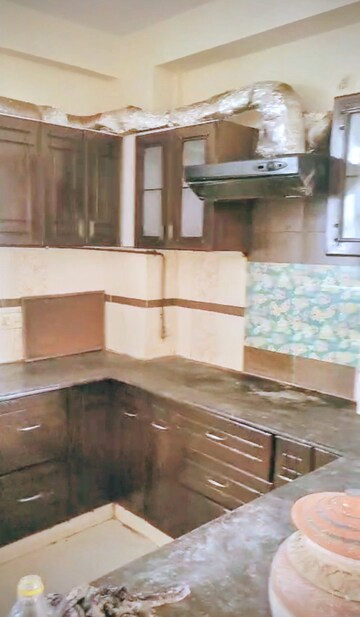 Kitchen in 3 BHK Apartment at Coral Apartments, Ramprastha Greens – for Rent