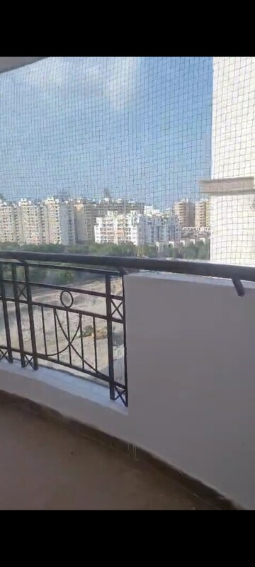 Balcony in 3 BHK Apartment at Coral Apartments, Ramprastha Greens – for Rent