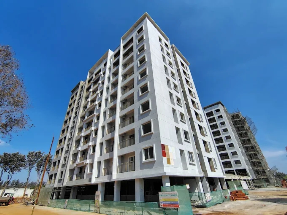 3 BHK 1244 Sq.Ft. Apartment in Sowparnika Olivia Nest