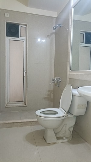 Bathroom in 1 BHK Apartment at Rutu Estate, Brahmand – for Rent