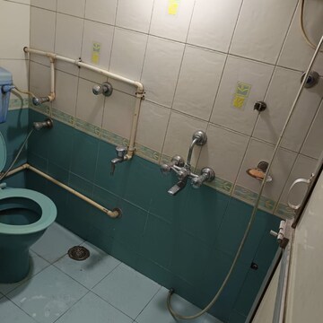 Bathroom in 1 BHK Apartment at Pooja Park CHS Mira Road, Mira Road – for Rent