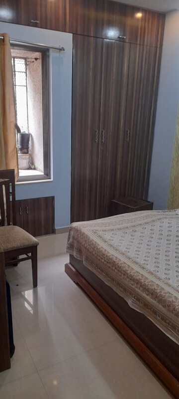 Bedroom in 2 BHK Apartment at Shree Satya Shankar Residency, Manpada – for Rent