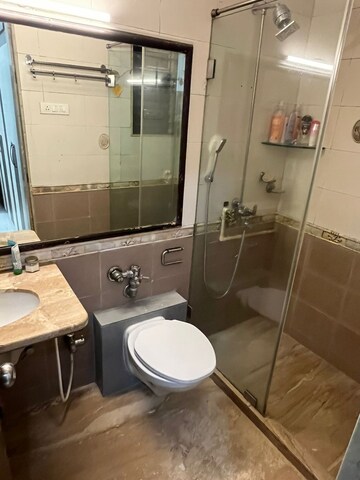 Attached Bathroom in 2 BHK Apartment at Shapoorji Pallonji Vicinia, Powai – for Rent