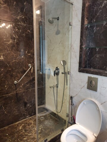 Bathroom in 3 BHK Builder Floor at East Of Kailash – for Rent