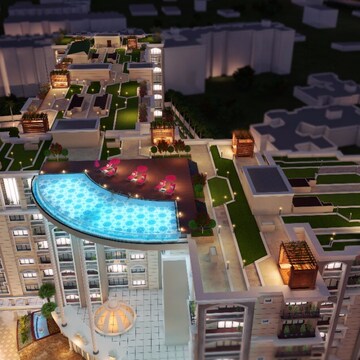 3 BHK Apartment – Exterior View View at Ab Bypass Road - for Rent