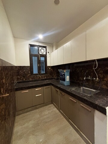 Kitchen in 1 BHK Apartment at Freedom Fighters Enclave – for Rent