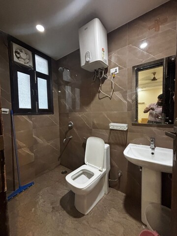Attached Bathroom in 1 BHK Apartment at Freedom Fighters Enclave – for Rent