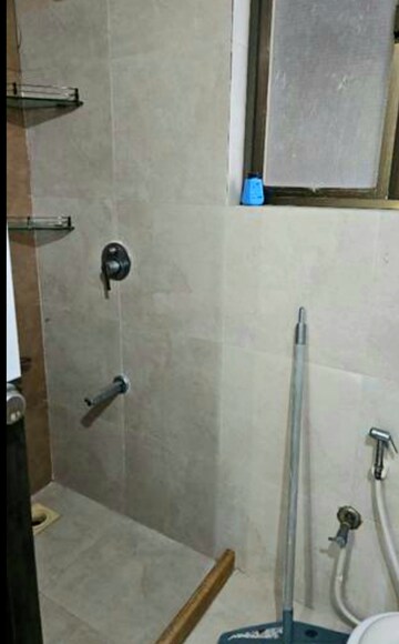Bathroom in 1 BHK Apartment at Aarti CHS Mulund West, Mulund West – for Sale