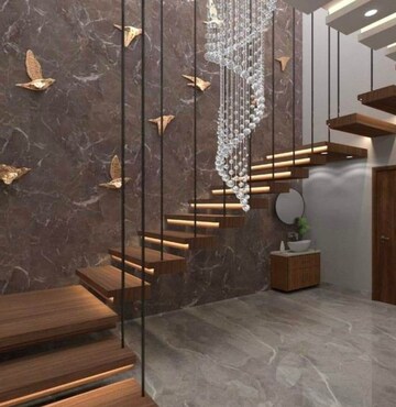 Staircase in 3 BHK Villa at Chandapura – for Sale