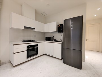 Kitchen in 1 BHK Apartment at Bhartiya Leela Residences, Thanisandra Main Road – for Rent