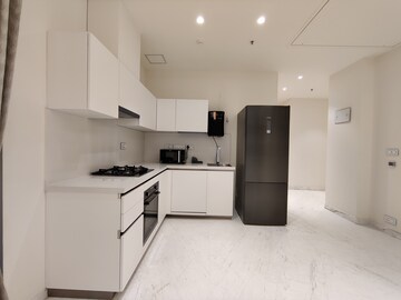 Kitchen in 1 BHK Apartment at Bhartiya Leela Residences, Thanisandra Main Road – for Rent
