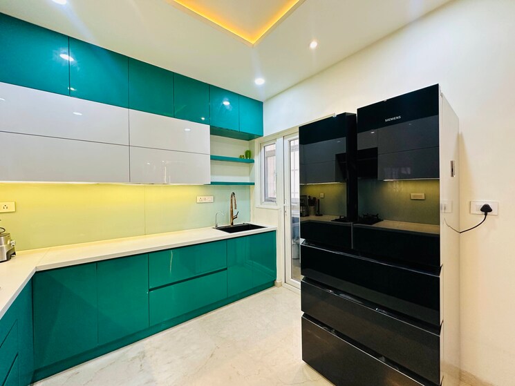 Kitchen, bhartiya-nikoo-homes-phase-2 4 Bedroom 2250 Sq.Ft. Apartment In Thanisandra Main Road Bangalore 9198760