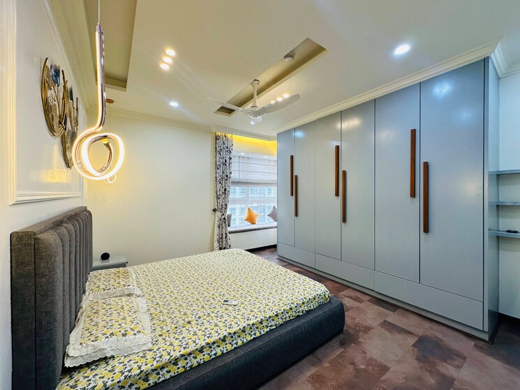 Bedroom, bhartiya-nikoo-homes-phase-2 4 Bedroom 2250 Sq.Ft. Apartment In Thanisandra Main Road Bangalore 9198760