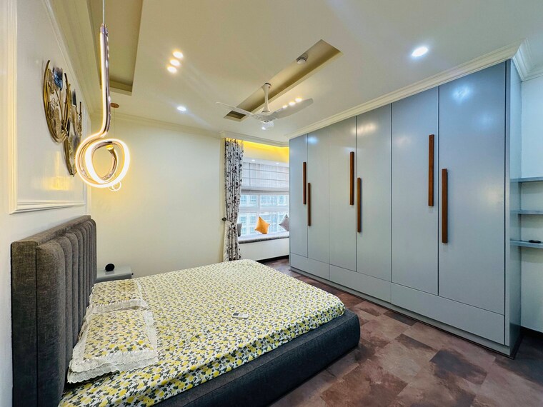 Bedroom, bhartiya-nikoo-homes-phase-2 4 Bedroom 2250 Sq.Ft. Apartment In Thanisandra Main Road Bangalore 9198760