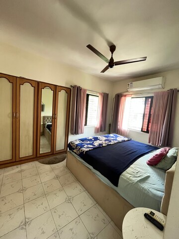 Bedroom in 2 BHK Apartment at Aakar Residency, Kavesar – for Rent