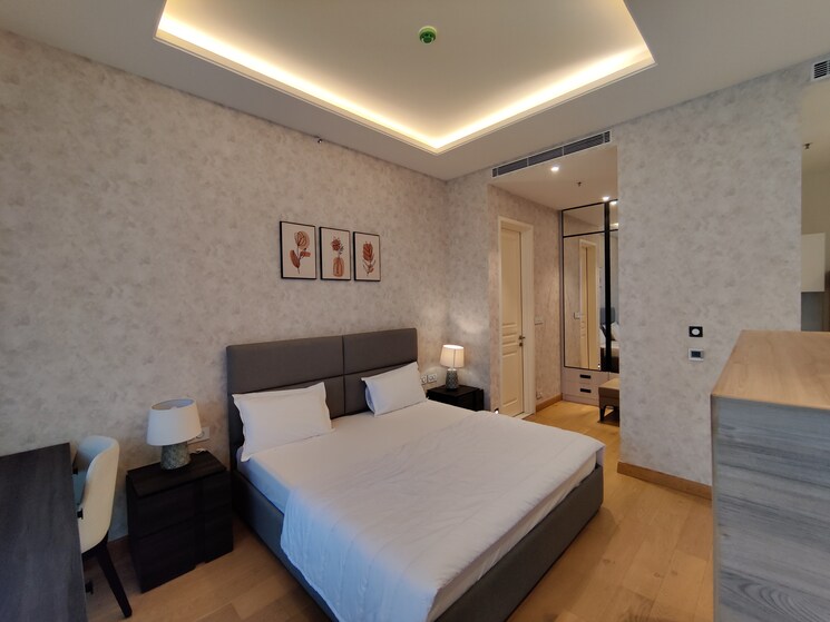 Bedroom, bhartiya-leela-residences Studio 834 Sq.Ft. Apartment In Thanisandra Main Road Bangalore 9198780