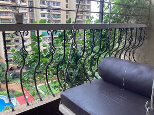 Balcony in 3.5 BHK Apartment at Lokhandwala Green Acres, Andheri West – for Rent
