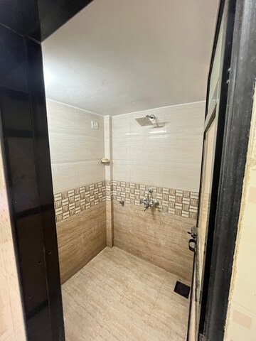 Bathroom in 2 BHK Apartment at Aakar Residency, Kavesar – for Rent