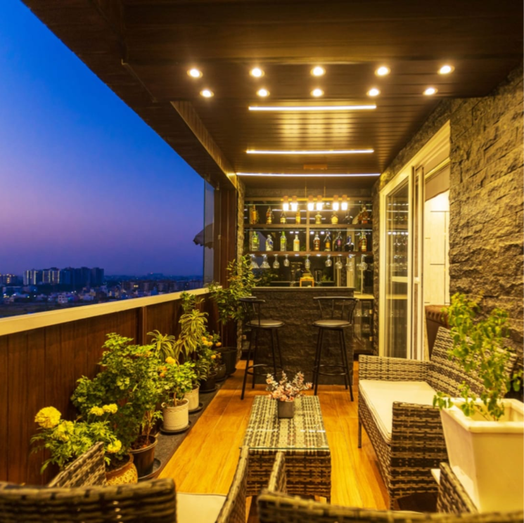 Exterior View, nipania 5 Bedroom 3600 Sq.Ft. Apartment In Nipania Indore 9198822