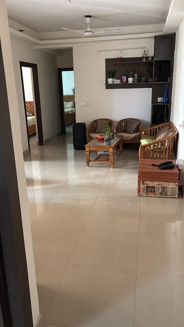 Living Room in 2.5 BHK Apartment at VVIP Homes, Gaur City 2 – for Rent