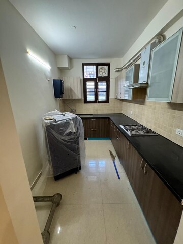 Kitchen in 3 BHK Builder Floor at Omaxe New Chandigarh, North Mullanpur – for Rent